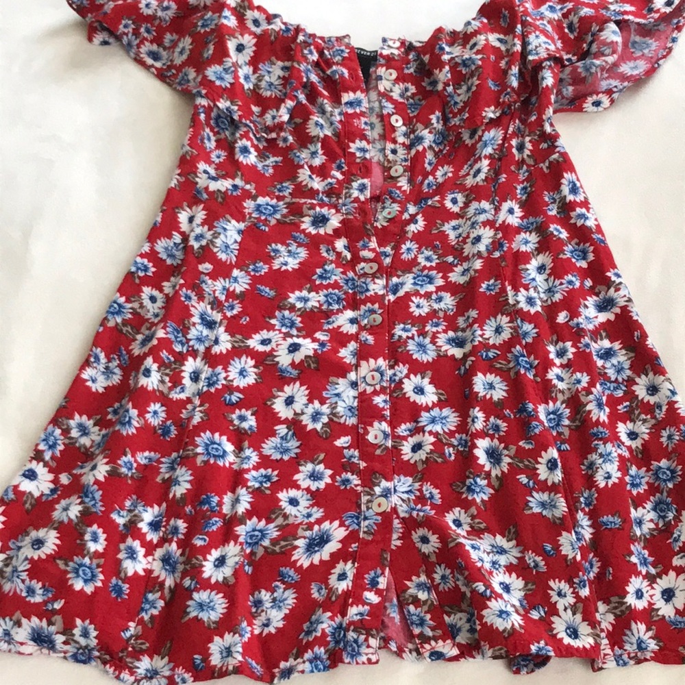 Off the shoulder dress